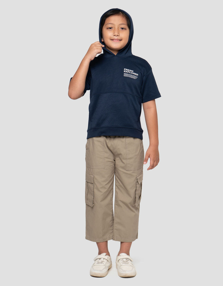 Little M Scuba Cut Sewn Exp Sweater Hoodie Anak Laki-laki