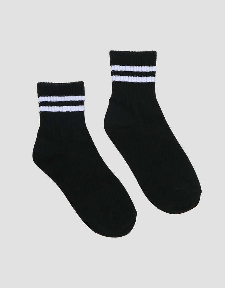 Little M Print Stripe Kaus Kaki Bayi