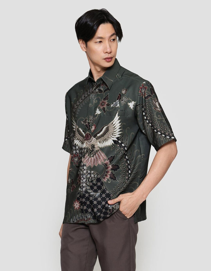 Arjuna Weda Garuda Hem Batik Pria