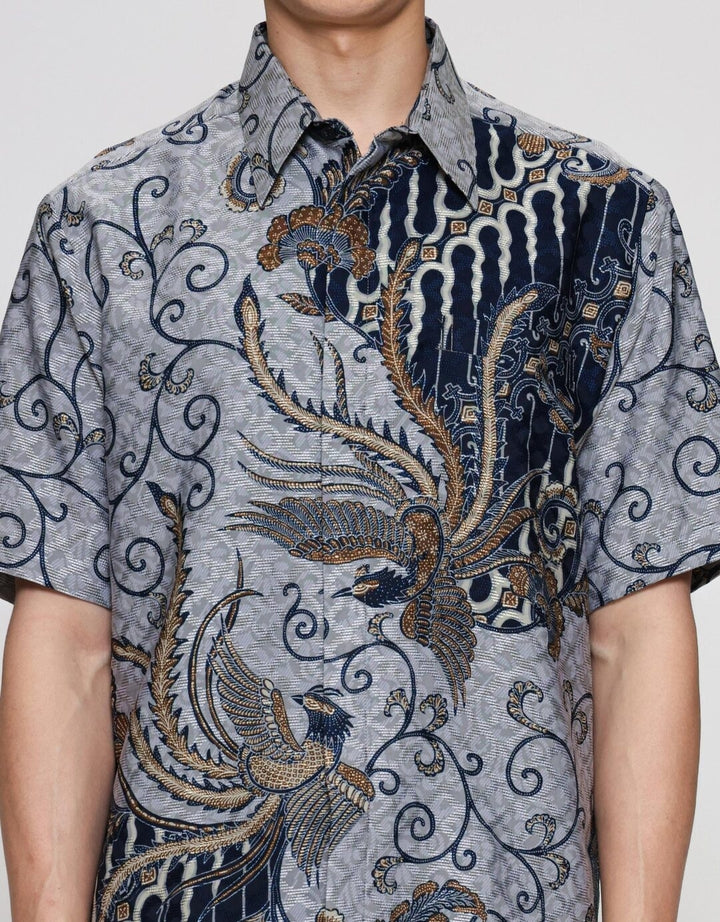 Arjuna Weda Parang Kukilo Hem Batik Pria