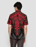 Arjuna Weda Blarak Sasirangan Hem Batik Pria