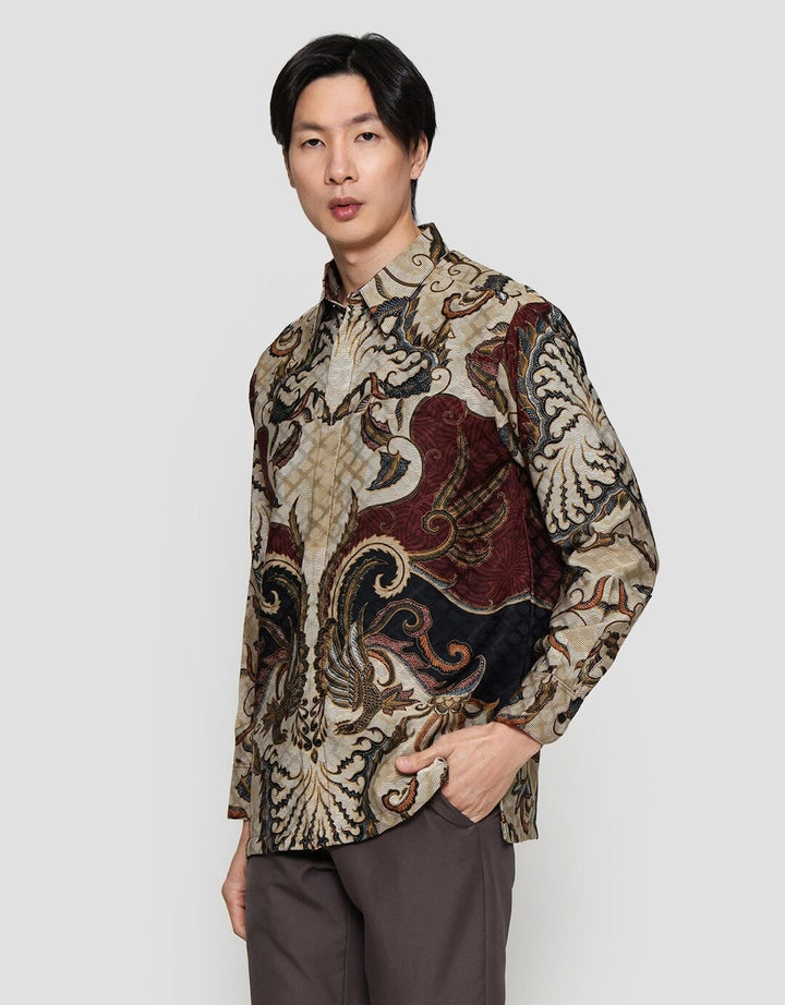 Arjuna Weda Gagarudaan Kemeja Batik Pria