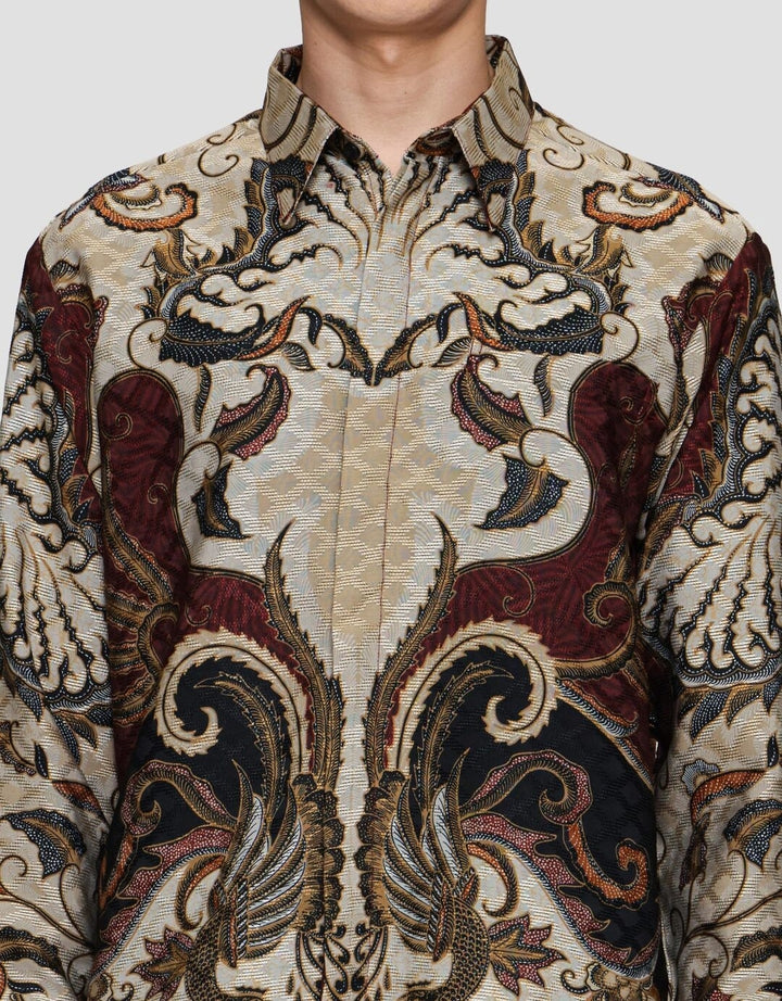 Arjuna Weda Gagarudaan Kemeja Batik Pria