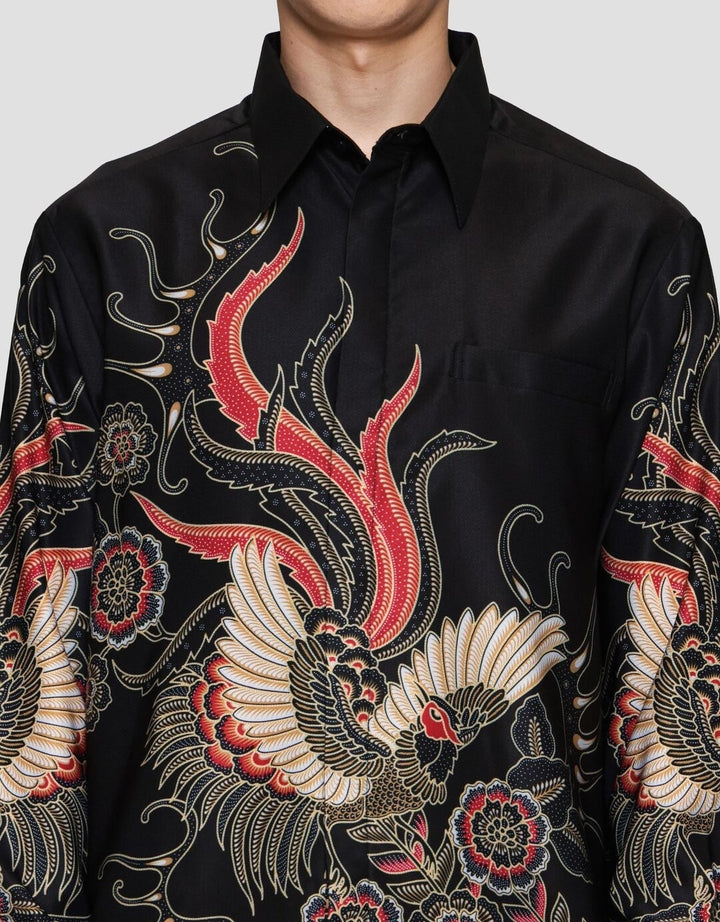 Arjuna Weda Manuk Kemeja Batik Pria