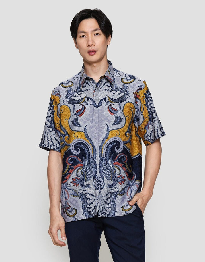 Arjuna Weda Gagarudaan Hem Batik Pria