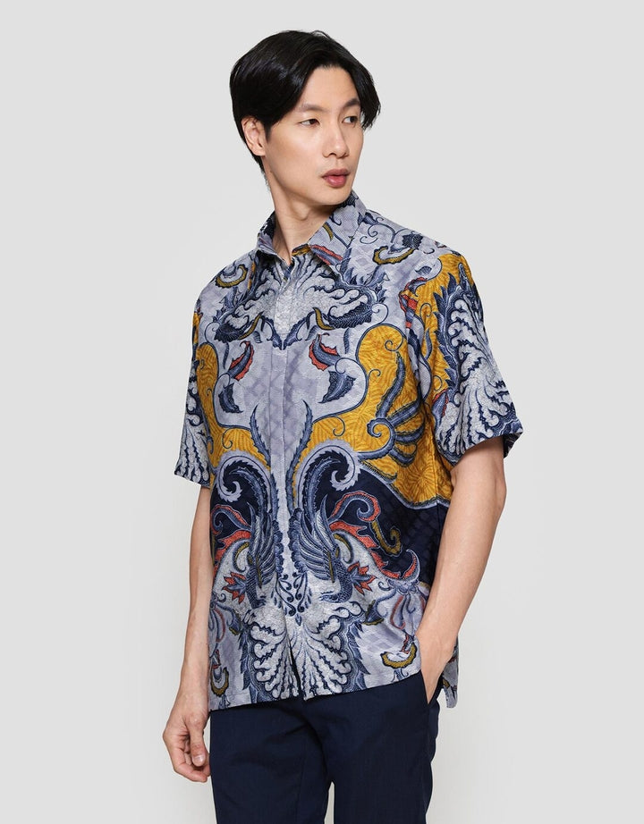 Arjuna Weda Gagarudaan Hem Batik Pria