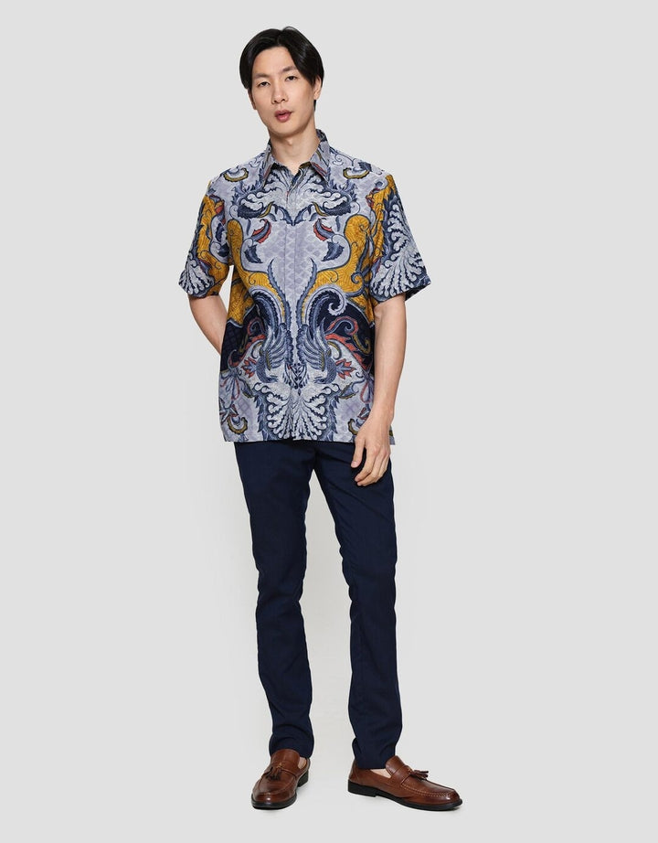 Arjuna Weda Gagarudaan Hem Batik Pria