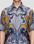 Arjuna Weda Gagarudaan Hem Batik Pria