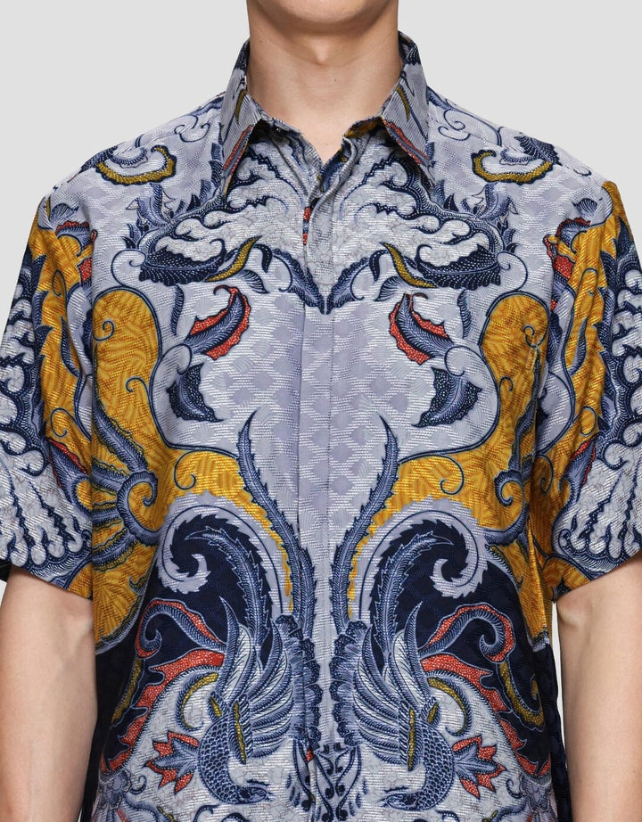 Arjuna Weda Gagarudaan Hem Batik Pria