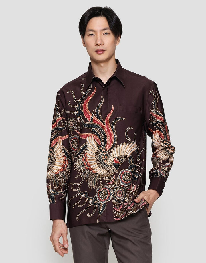 Arjuna Weda Manuk Kemeja Batik Pria