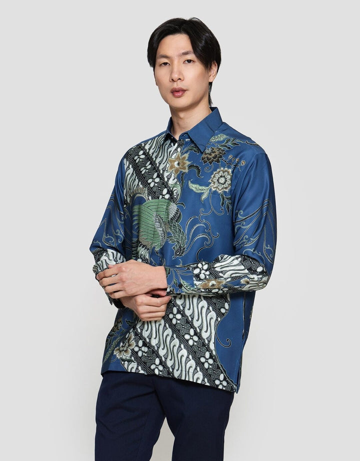 Arjuna Weda Manuk Parang  Kemeja Batik Pria