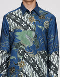 Arjuna Weda Manuk Parang  Kemeja Batik Pria