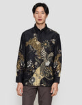 Arjuna Weda Burung Hong 1 Kemeja Batik Pria