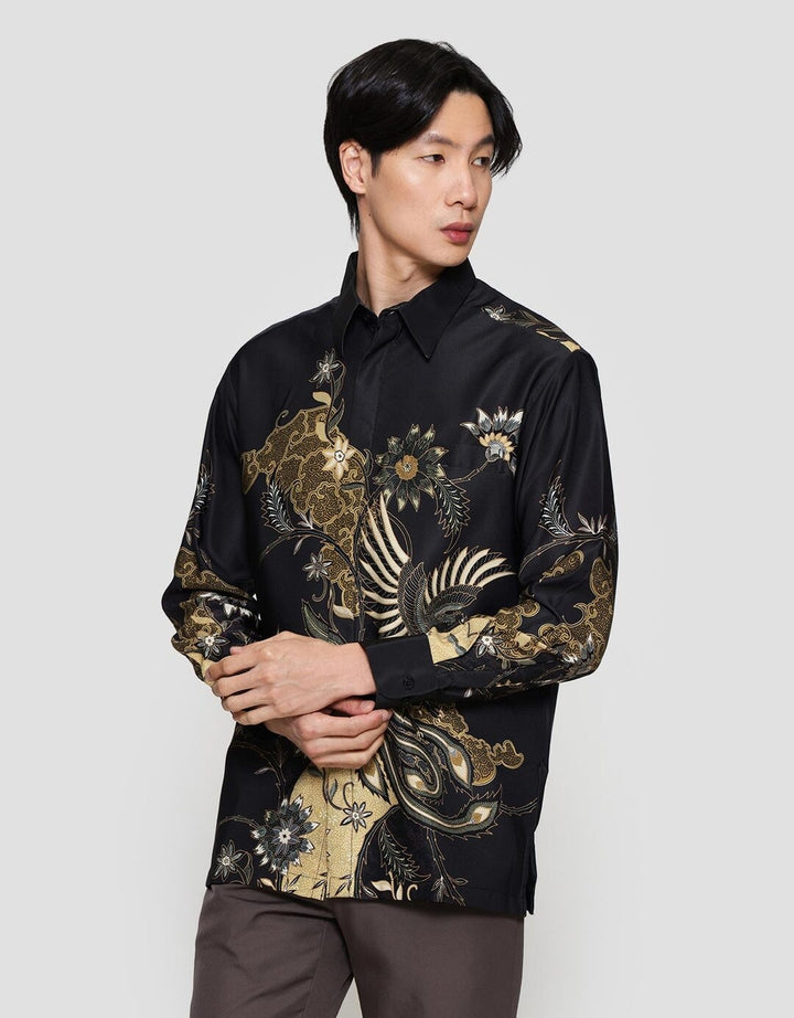 Arjuna Weda Burung Hong 1 Kemeja Batik Pria