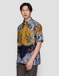 Arjuna Weda Gagarudaan Elegan Hem Batik Pria