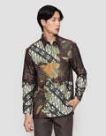 Arjuna Weda Manuk Parang  Kemeja Batik Pria