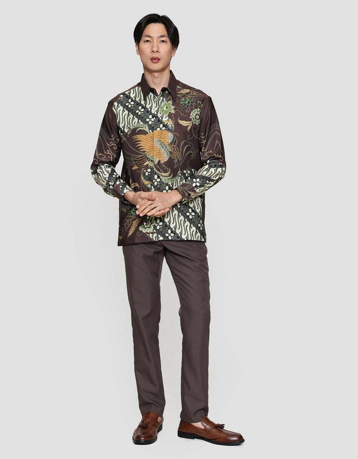 Arjuna Weda Manuk Parang  Kemeja Batik Pria