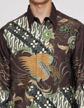 Arjuna Weda Manuk Parang  Kemeja Batik Pria