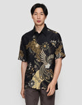 Arjuna Weda Burung Hong 1 Hem Batik Pria