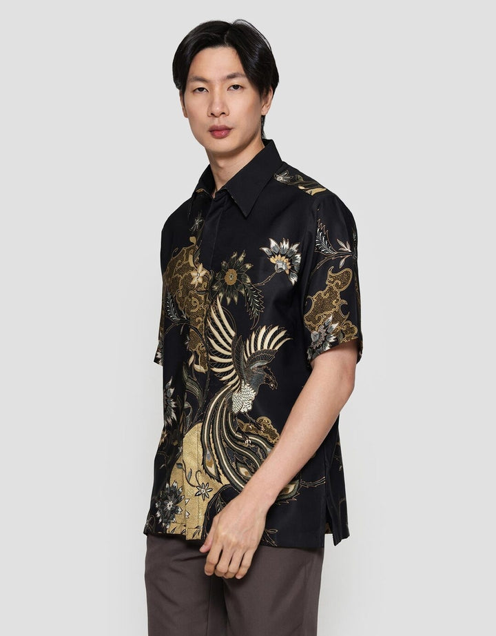 Arjuna Weda Burung Hong 1 Hem Batik Pria