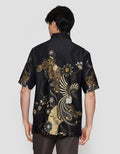 Arjuna Weda Burung Hong 1 Hem Batik Pria