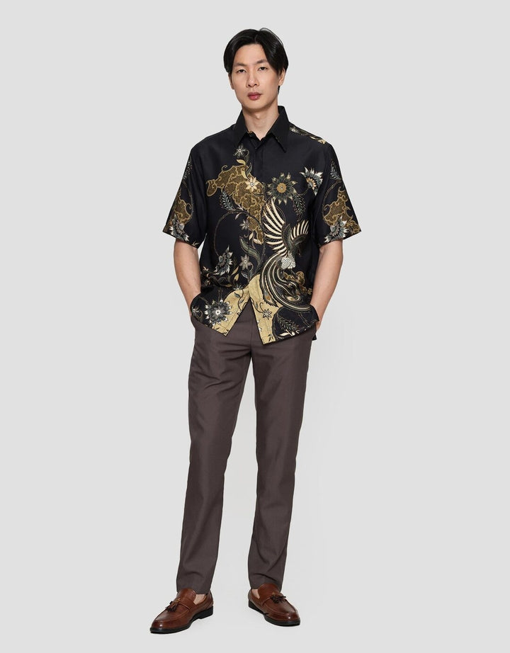 Arjuna Weda Burung Hong 1 Hem Batik Pria