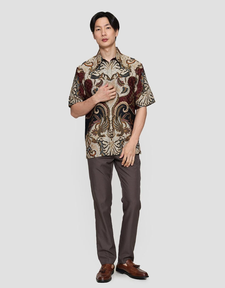 Arjuna Weda Gagarudaan Hem Batik Pria