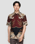 Arjuna Weda Gagarudaan Elegan Hem Batik Pria