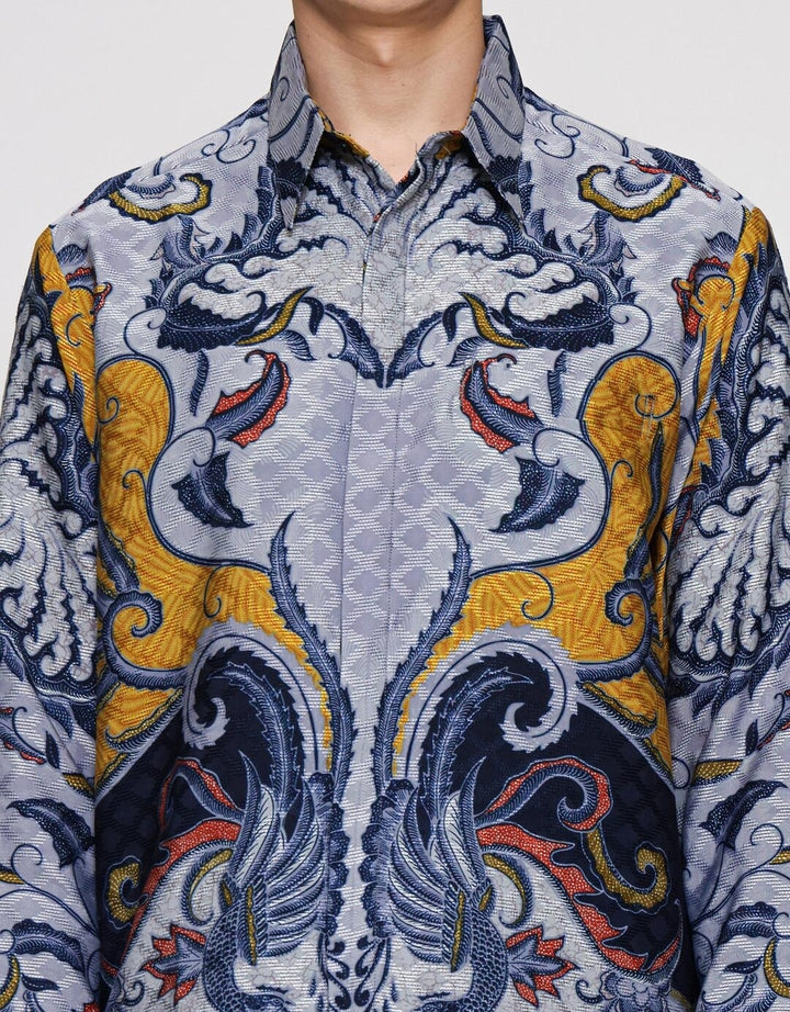 Arjuna Weda Gagarudaan Kemeja Batik Pria