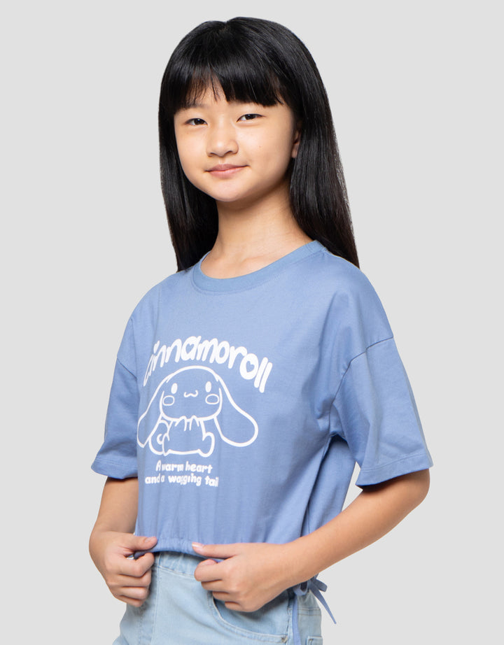 Character Serut Lkg Cinnamoroll Kaos Anak Perempuan