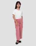 Character Wide Leg Celana Panjang Anak Perempuan