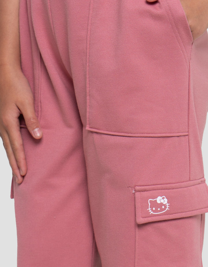 Character Wide Leg Celana Panjang Anak Perempuan