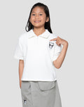 Character Zipper Kuromi Kaos Polo Anak Perempuan