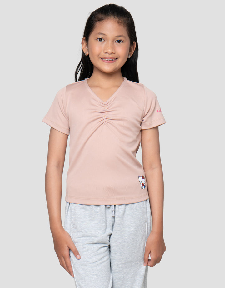 Character Rib Serut Dd Hello Kitty Kaos Anak Perempuan