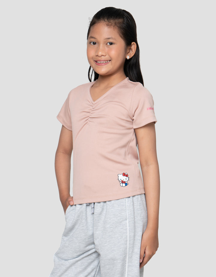 Character Rib Serut Dd Hello Kitty Kaos Anak Perempuan