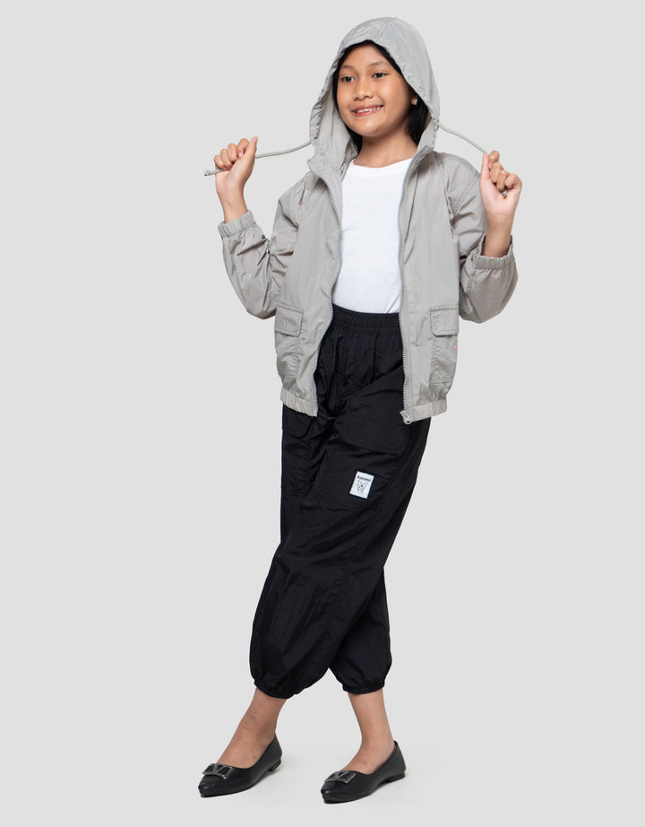Character Hoodie Parasue Kuromi Jaket Anak Perempuan
