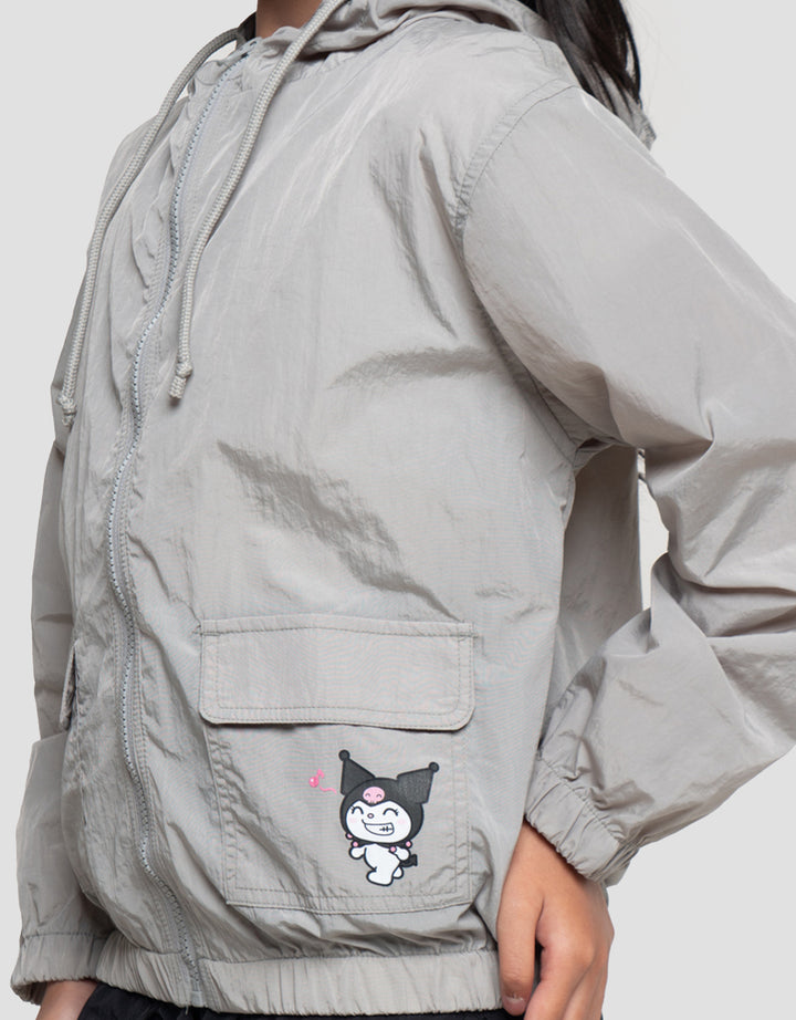 Character Hoodie Parasue Kuromi Jaket Anak Perempuan
