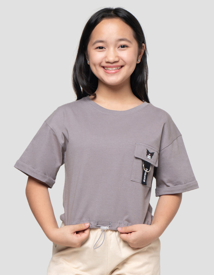 Character Serut Stopper Kuromi Kaos Anak Perempuan