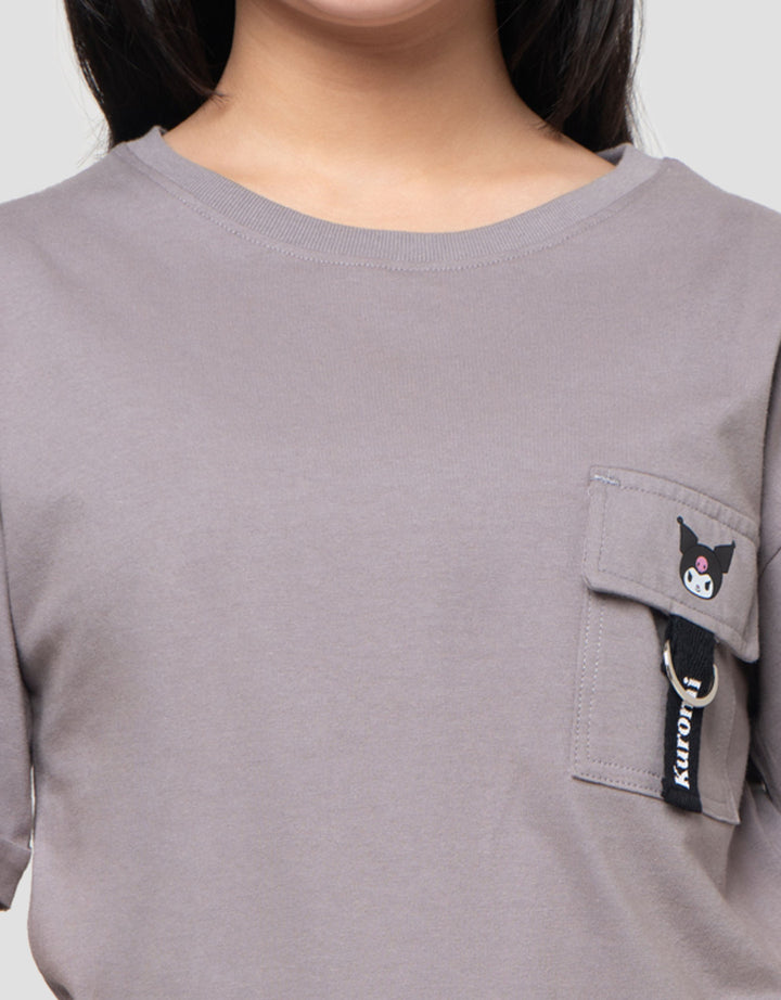 Character Serut Stopper Kuromi Kaos Anak Perempuan