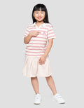 Character Stripes My Melody Kaos Polo Anak Perempuan
