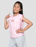 Character  Serut Pundak Hello Kitty Kaos Anak Perempuan