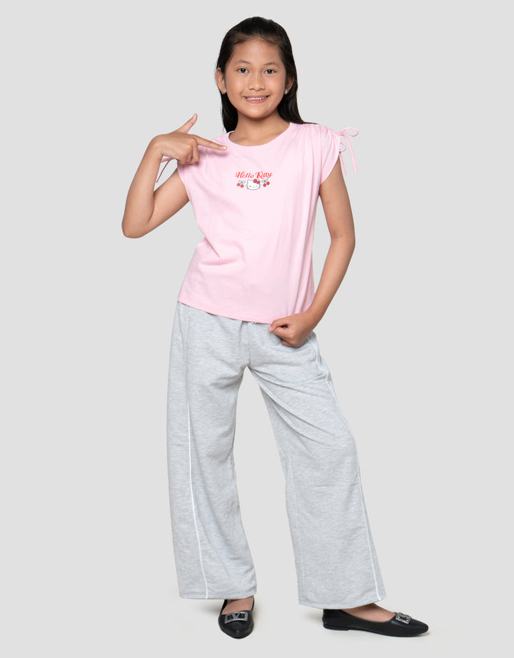 Character  Serut Pundak Hello Kitty Kaos Anak Perempuan