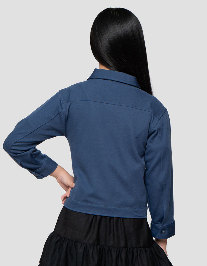 Character Cinnamorol Jaket Denim Anak Perempuan