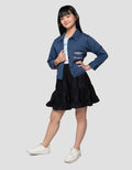 Character Cinnamorol Jaket Denim Anak Perempuan