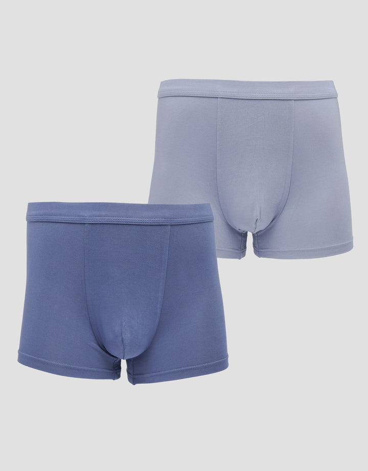 Cole 2 Pk Modal Body Wrap Solid Cbxmod2 Boxer Pria