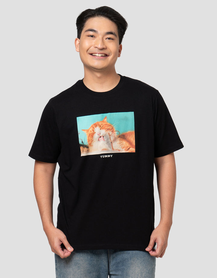 Aos Photoprint Theme Tbnd Cat Yummy Kaos Pria
