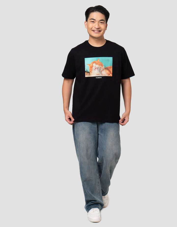 Aos Photoprint Theme Tbnd Cat Yummy Kaos Pria