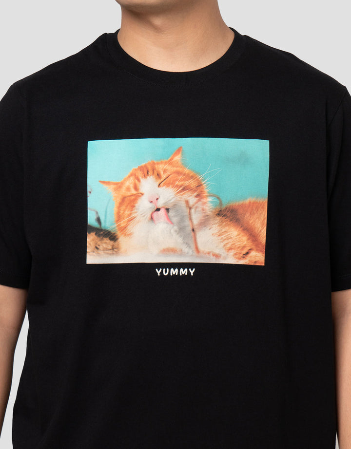 Aos Photoprint Theme Tbnd Cat Yummy Kaos Pria