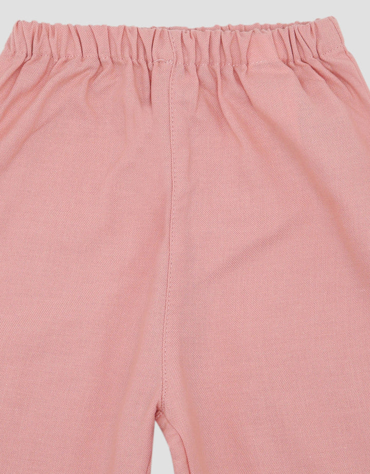 Little M Fullprint Bunga Setelan Baju Muslim Bayi