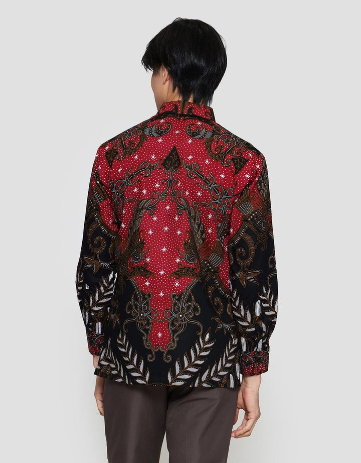 Arjuna Weda Blarak Sasirangan Kemeja Batik Pria